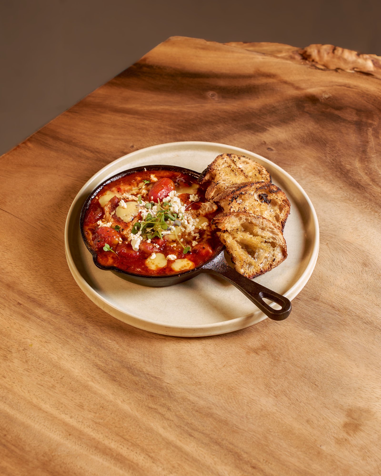 Shakshuka with Toast